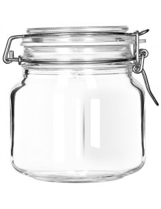 0511 FRASCO PARA ESPECIAS / POSTRES CON CLIP 750 ML