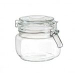 0569 FRASCO PARA ESPECIAS / POSTRES CON CLIP 500 ML