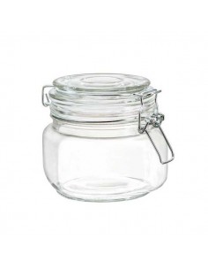 0569 FRASCO PARA ESPECIAS / POSTRES CON CLIP 500 ML