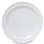 PLATO TRINCHE 26 CM MELAMINA BLANCA